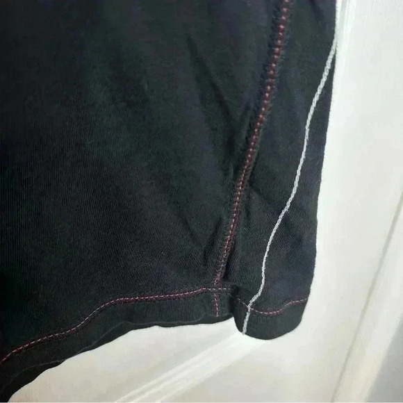 Urbanology T-Shirt Buttons Front Pocket Stripes Black & White Size  Medium - Picture 12 of 16